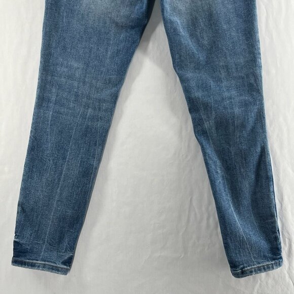 DL1961 Florence Instasculpt Cropped Jeans Women 27 Stretch Denim Skinny Leg Blue - Picture 9 of 14
